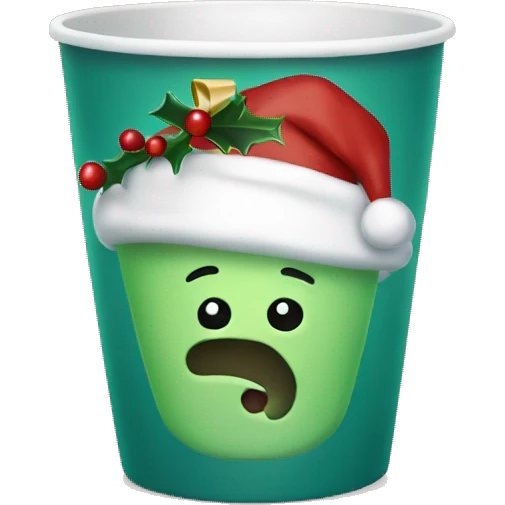 Christmass cup emoji
