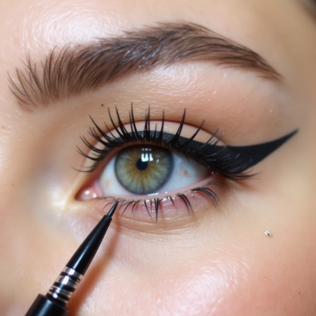 realistic photorealistic eyeliner pencil emoji