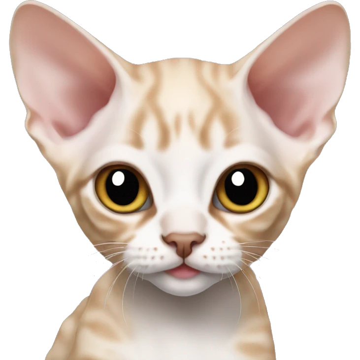 Devon rex kitten emoji