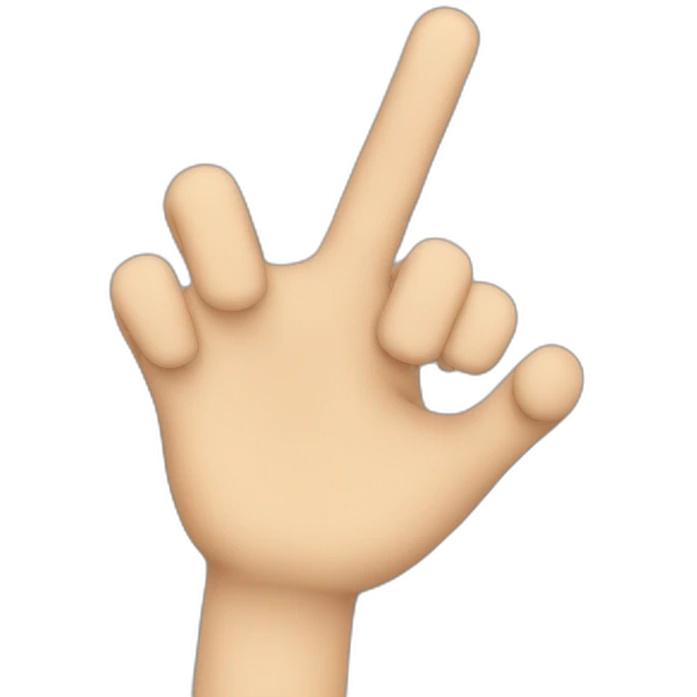 Left hander emoji