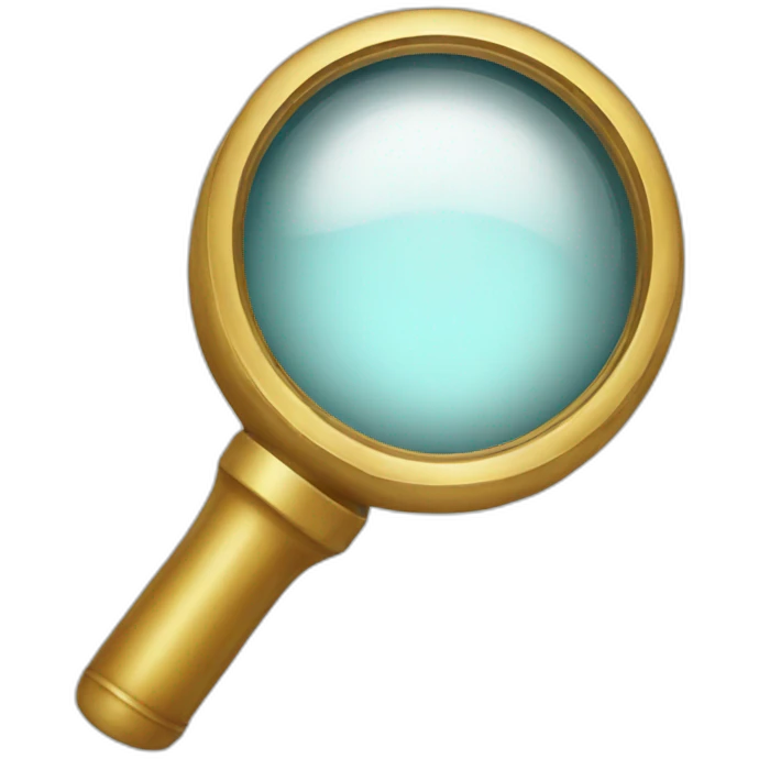 Magnifying glass emoji