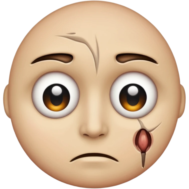 Cette emogie coupes en deux 🫡 lotre cote et enleves  emoji