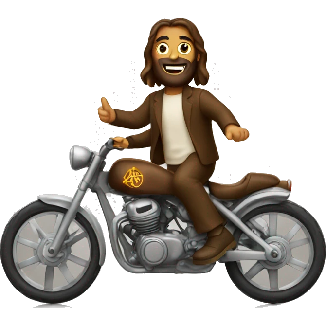 Christ on a bike emoji
