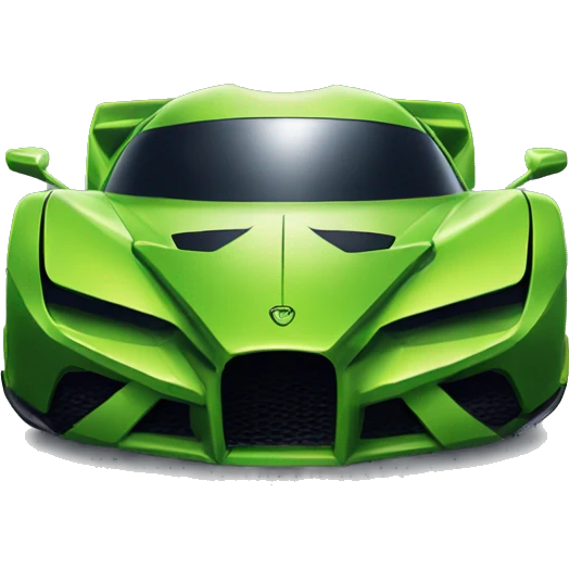 HULK’s muscular hypercar emoji