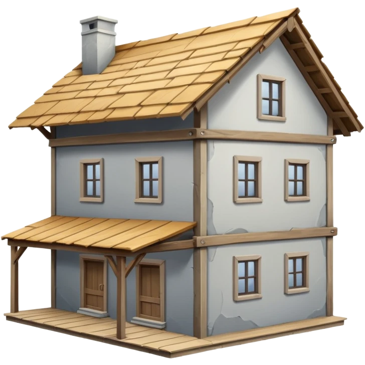 Half-built house emoji