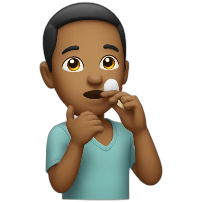 blowing a kiss emoji
