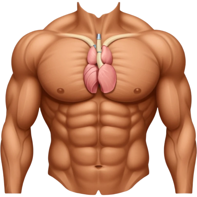 lats muscles tissues  emoji