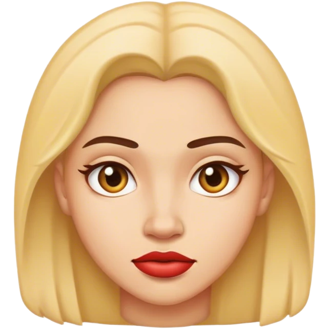 Mujer fea emoji