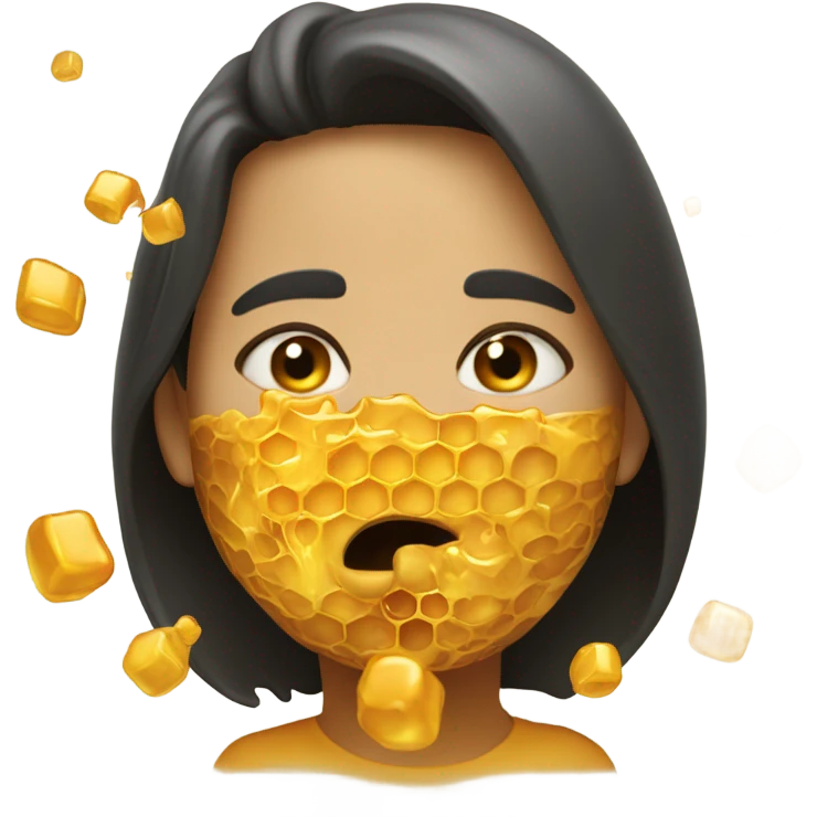 Vomiting honey emoji