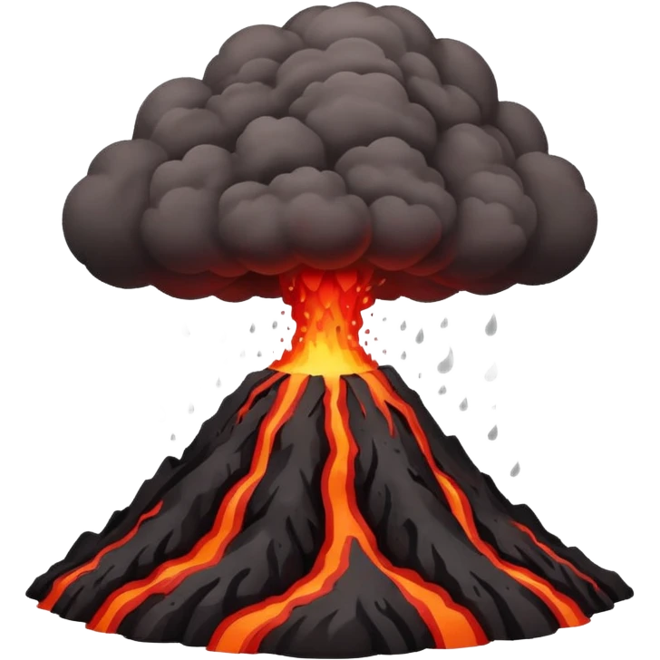 Volcano emoji
