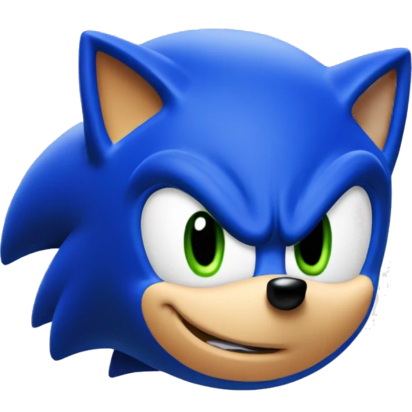 Sonic the hedgehog  emoji