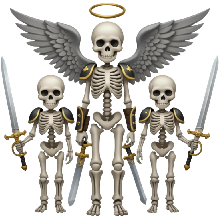 ⚓💀🪖⚔️💣🪽 emoji