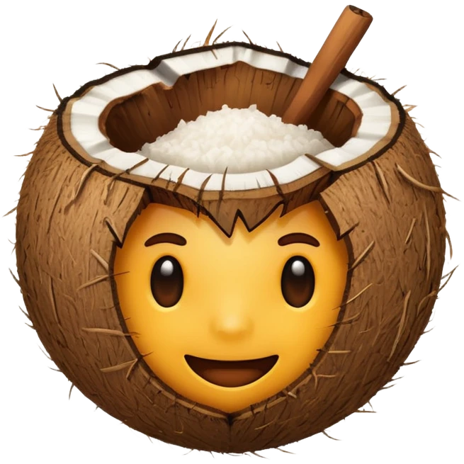 Coconut emoji