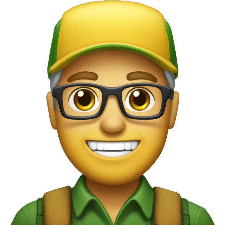 Harvester john deer emoji