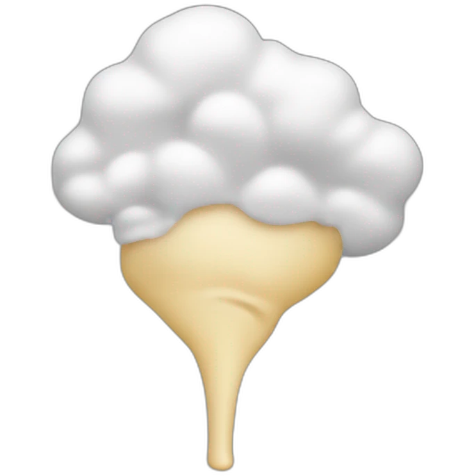 snorting white flour in nose emoji