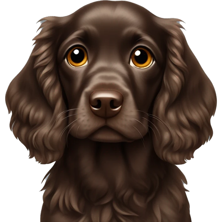 Puppy Boykin spaniel  emoji