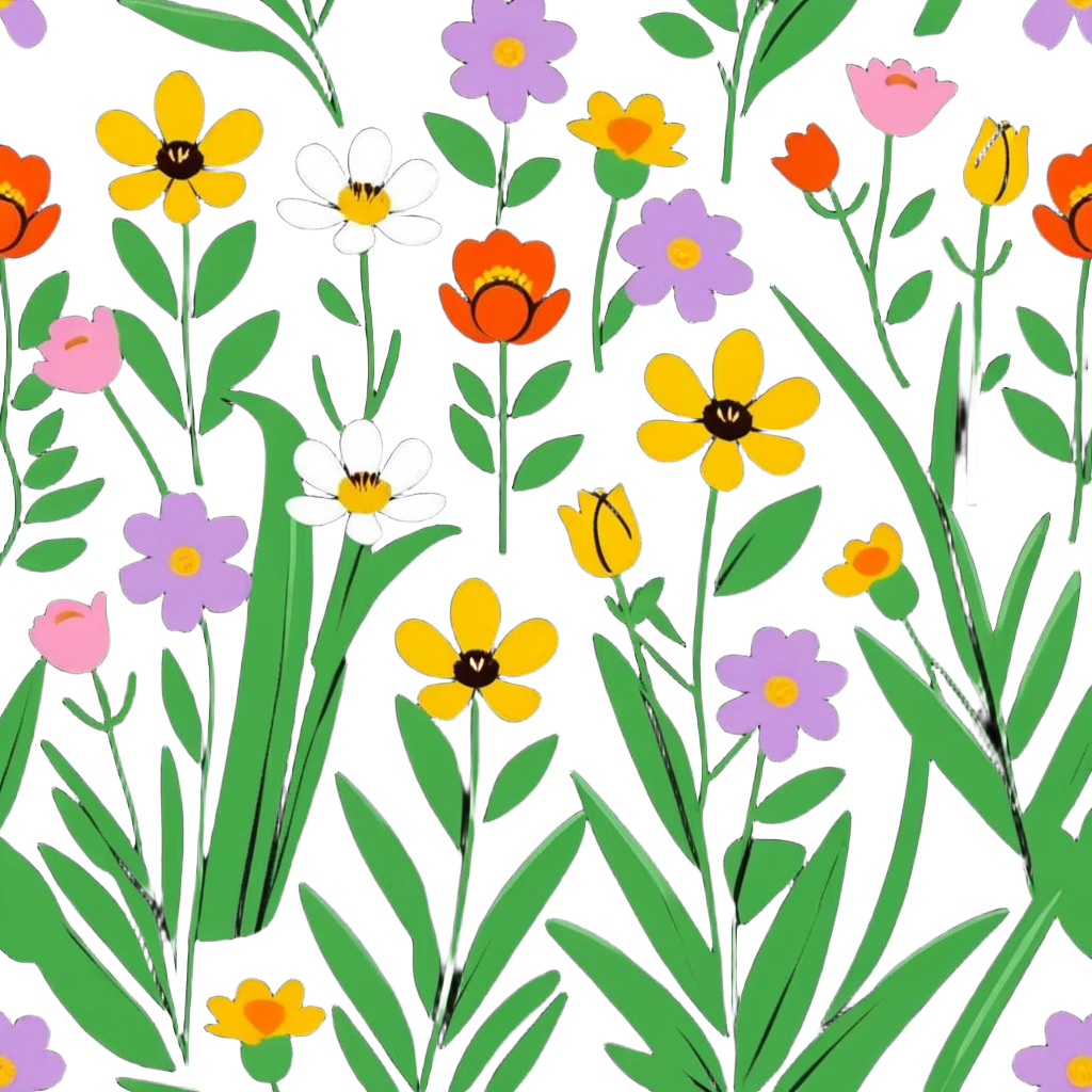 beautiful garden flowers emoji