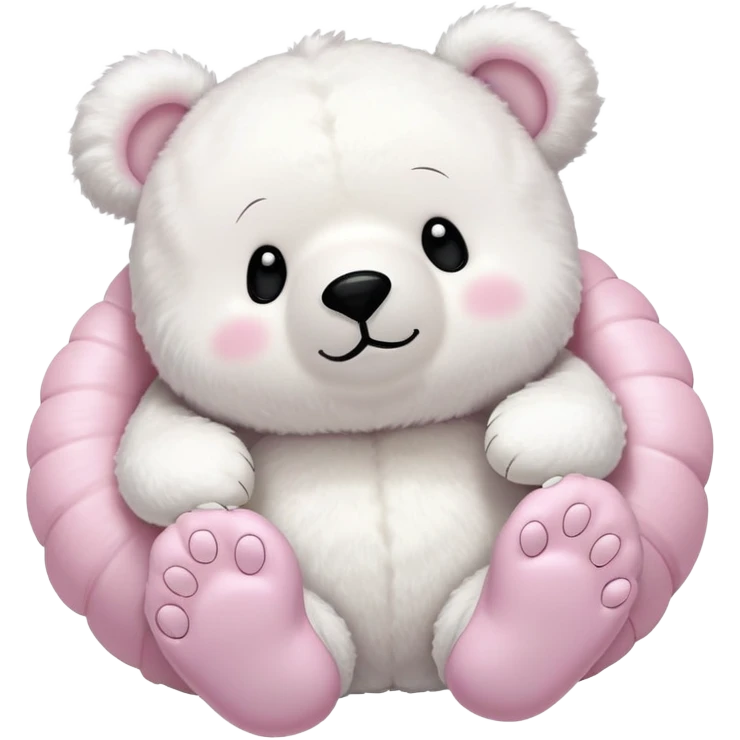 a-fluffy-toy-teddy-with-a-light-pink-colored-shell-and-ears-and-a-big-white-face-and-round-white-bear-feet,-with-a-cute-black-closed-eyes-and-mouth emoji