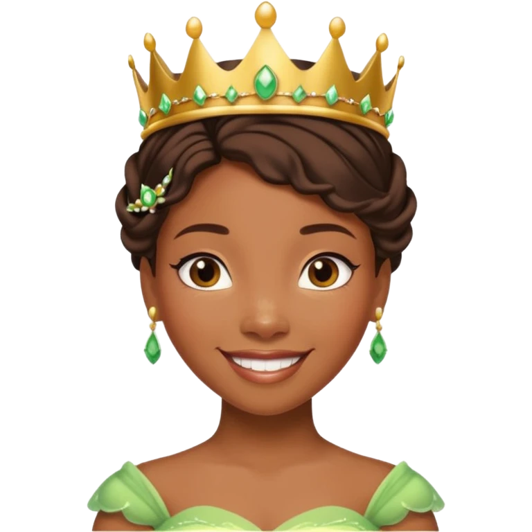 Princess  from The Princess and the Frog emoji