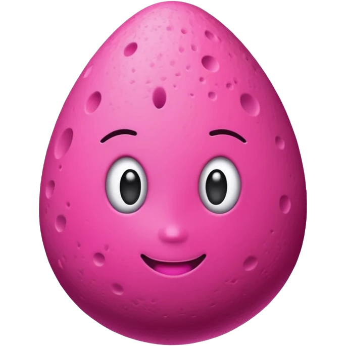 Magenta beauty blender emoji