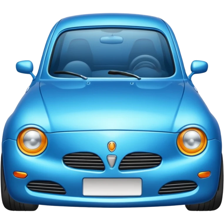 blue car emoji