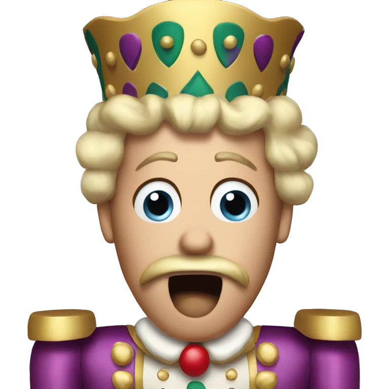 A shocked nutcracker emoji emoji