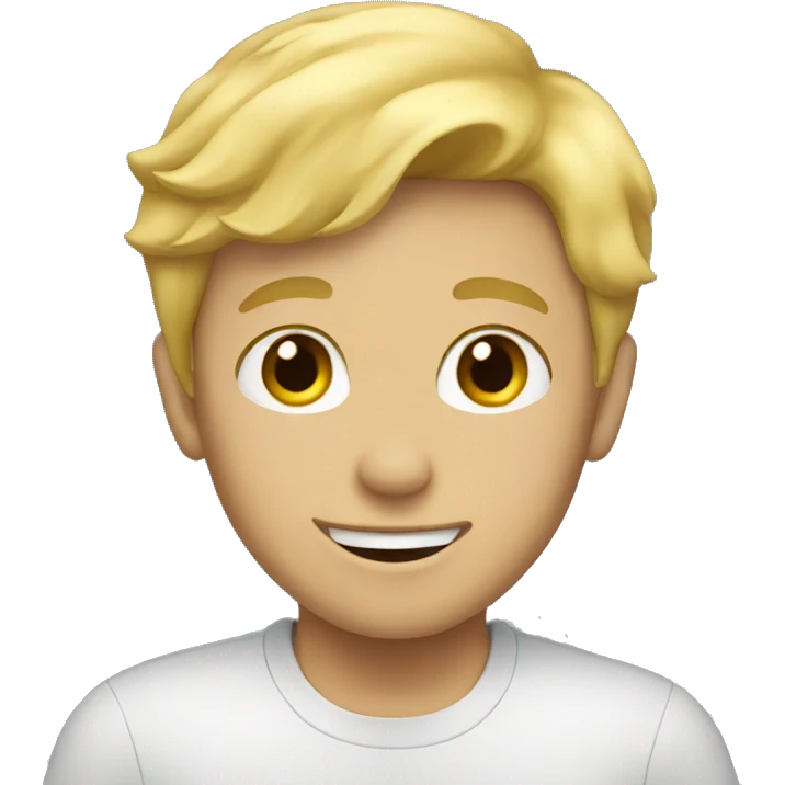 blonde boy emoji