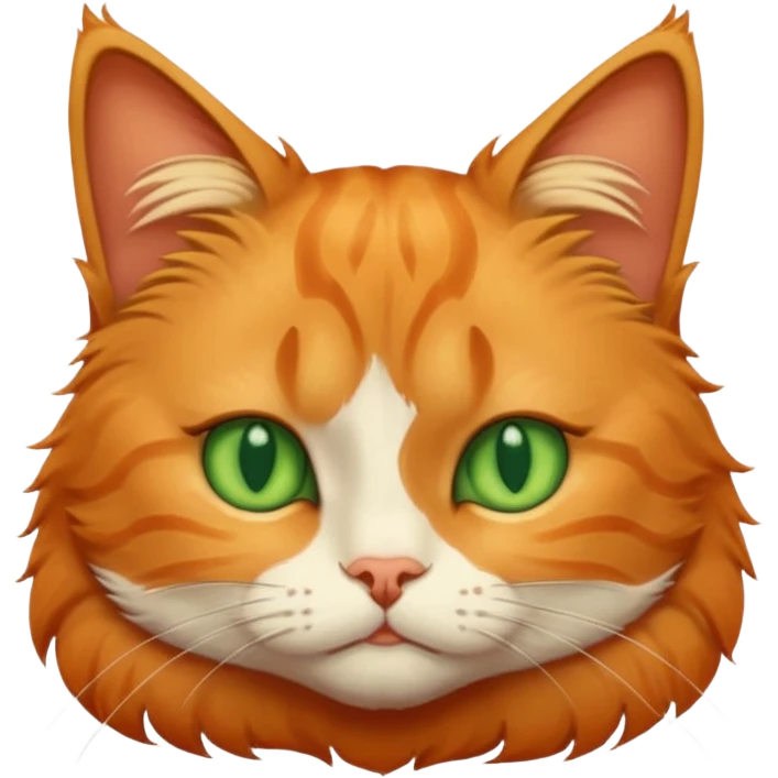 a tired cat emoji