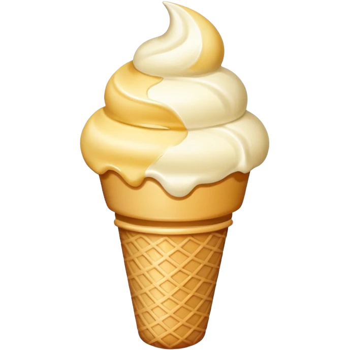 vanille eiscreme emoji