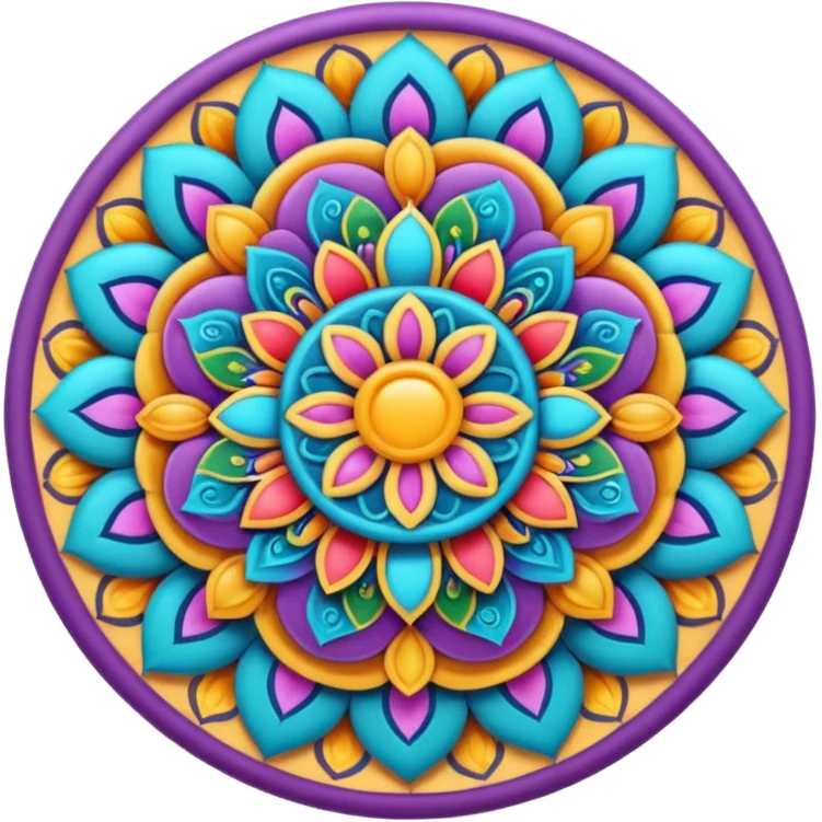 Mandala design  emoji