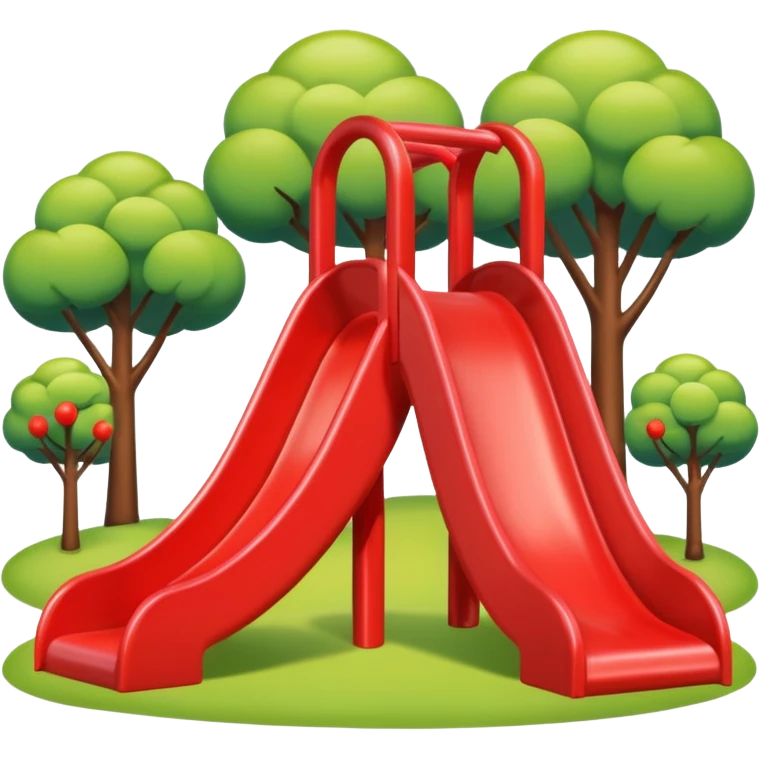 park red Slide emoji