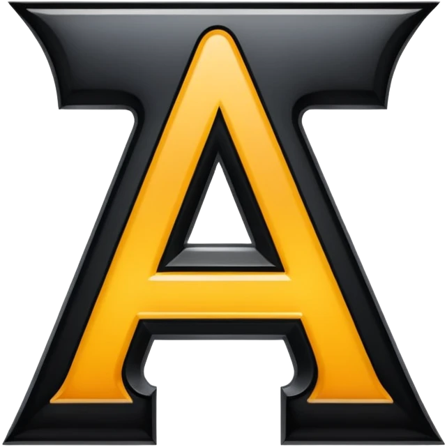 Create a suppercool  letter “A” font for discord emoji nitro emoji