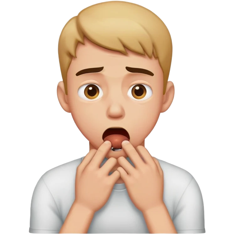 Chocking guy emoji