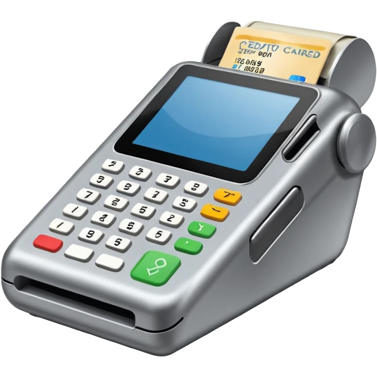 Máquina de passar cartão de crédito point 2025 emoji