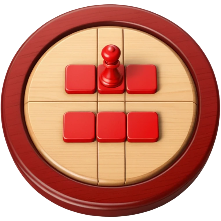Xiangqi chess circle piece, general piece emoji
