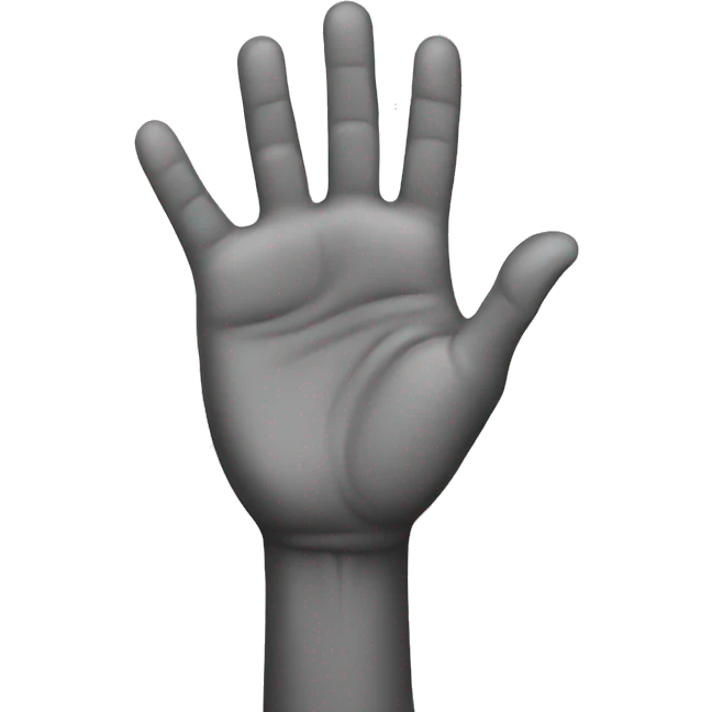 Hand emoji