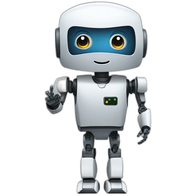robot as a teacher emoji