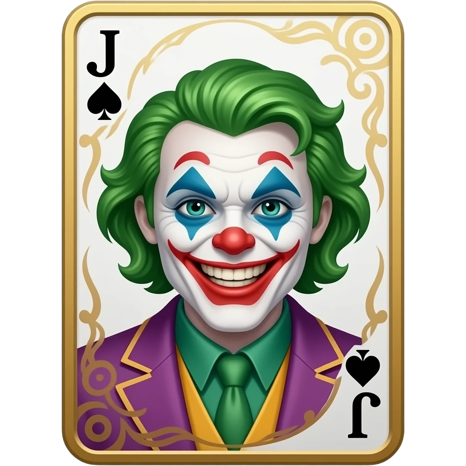 Joker card emoji