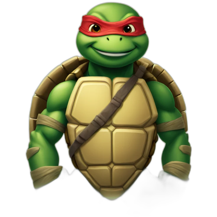 Ninja turtle red emoji