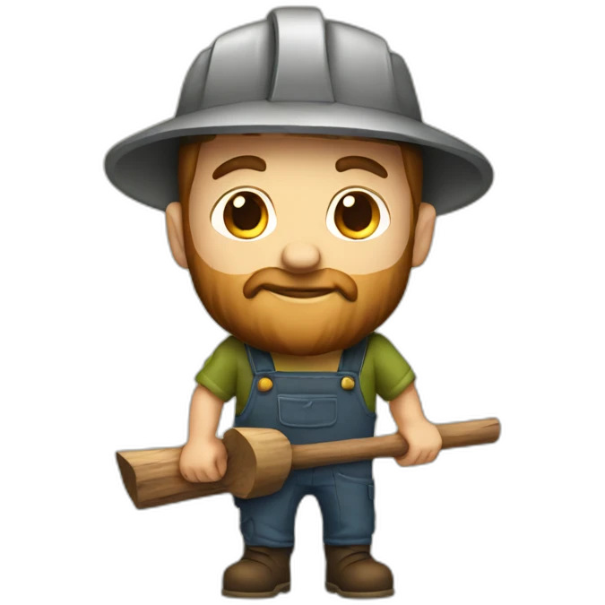 woodcutter emoji