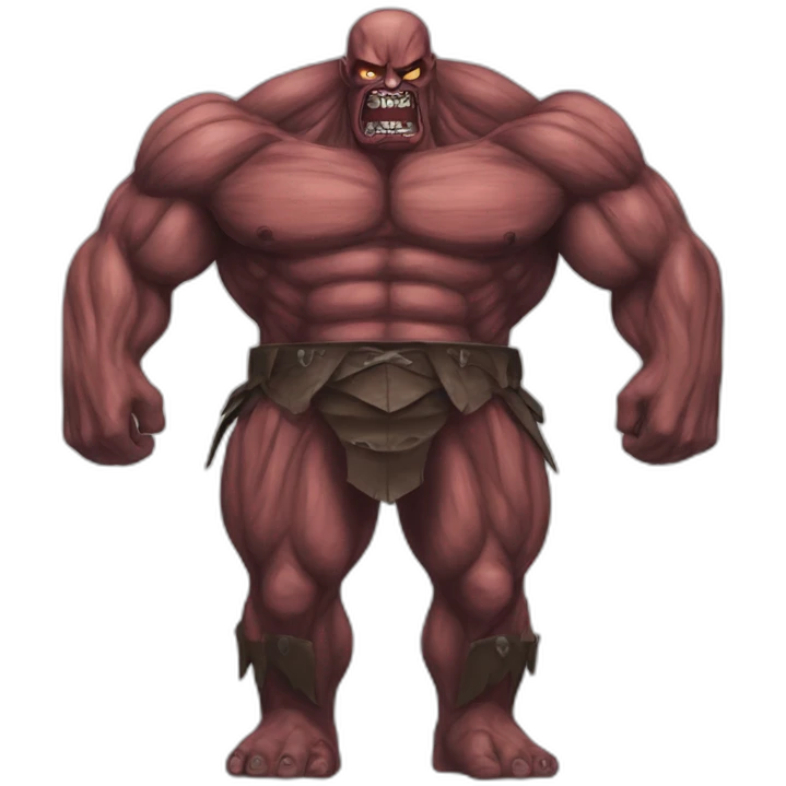 demon titan from attack of titan emoji