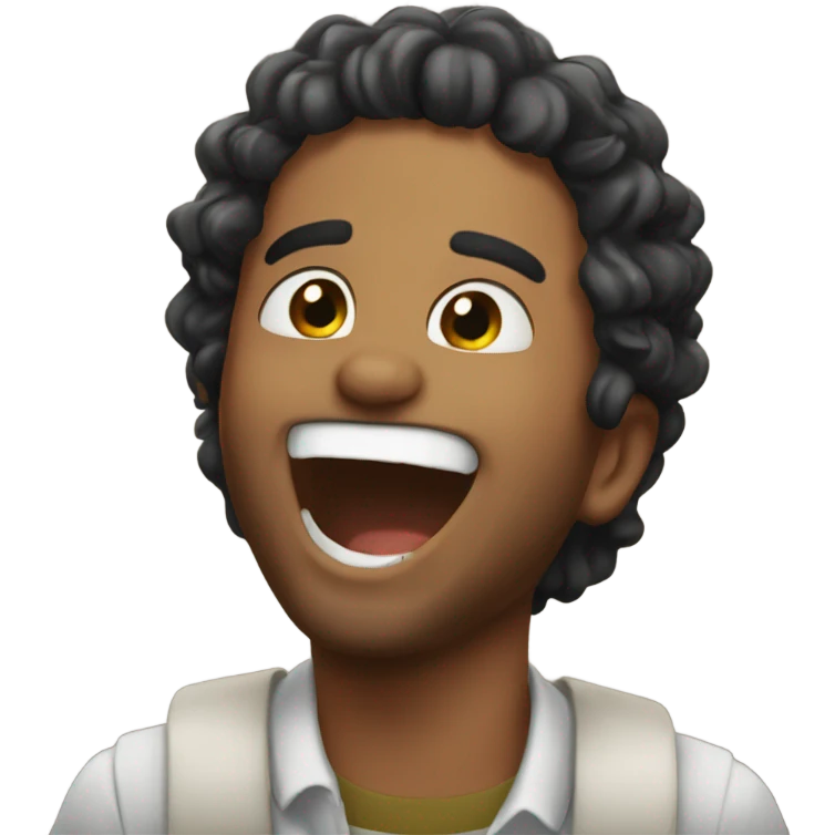 Ruwan laughing a lot emoji