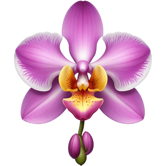 Orchidée emoji