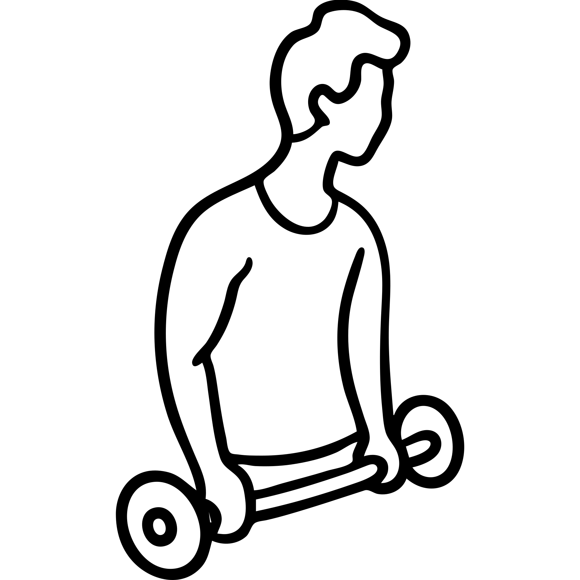 gym icon, hand-drawn black outlined style emoji