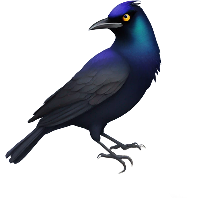 Grackle emoji