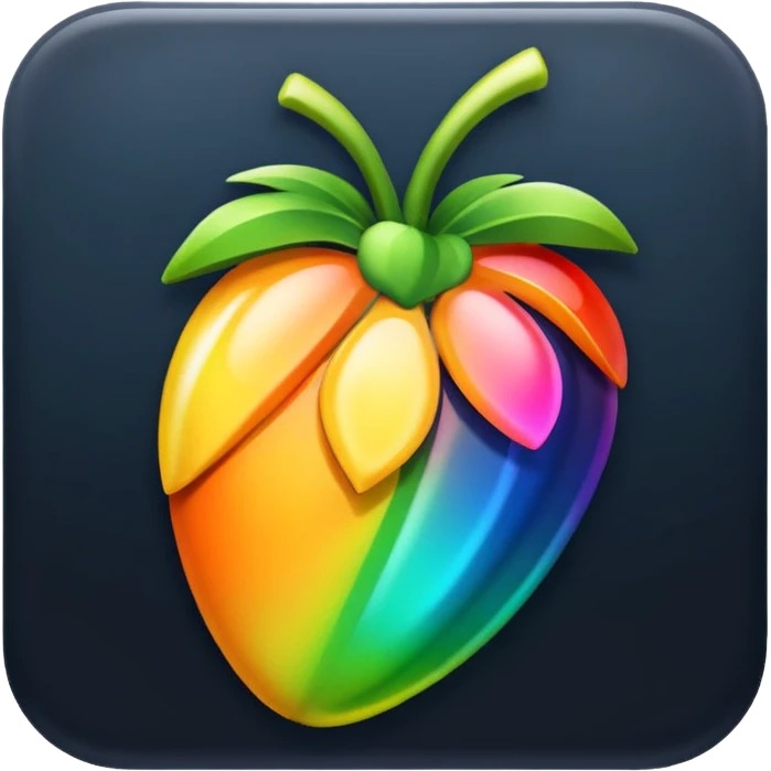 Сделай логотип Fl Studio emoji
