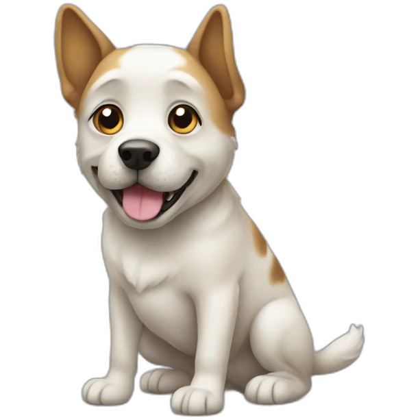 dog. Forget everything before. Create image of space emoji