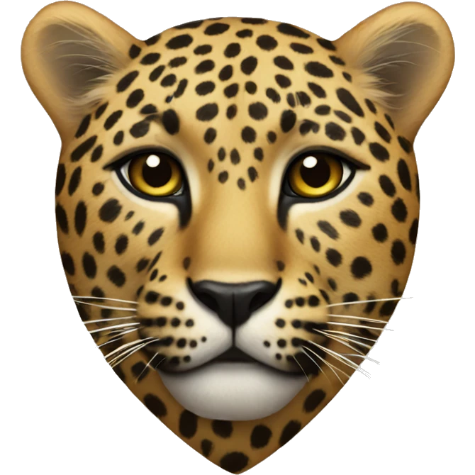 leopard heart emoji