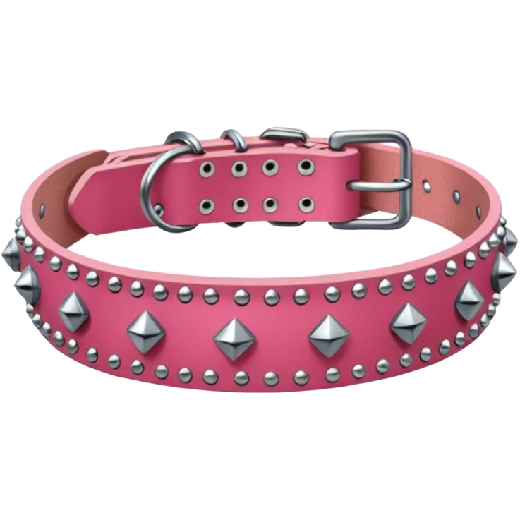 pink collar  emoji