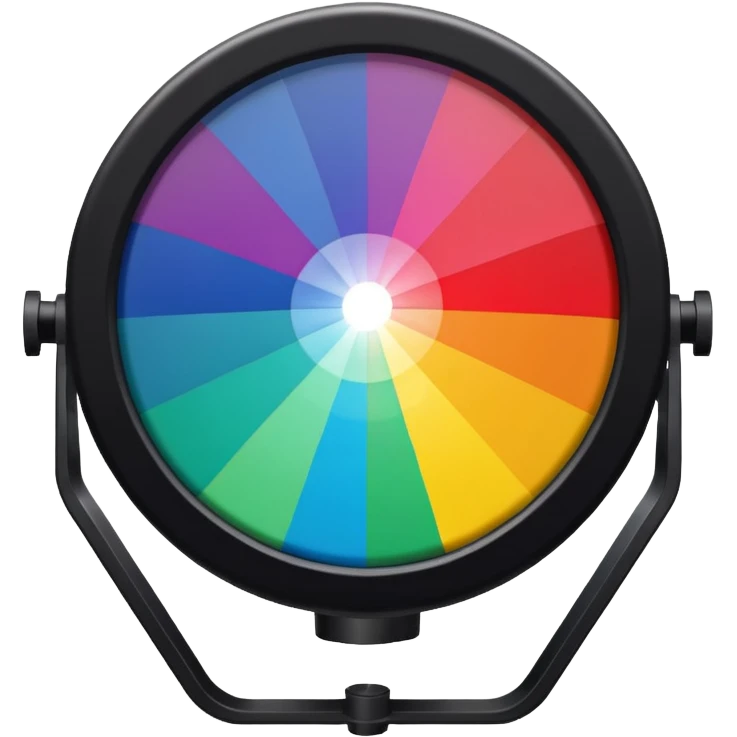 colorfull Stage light emoji